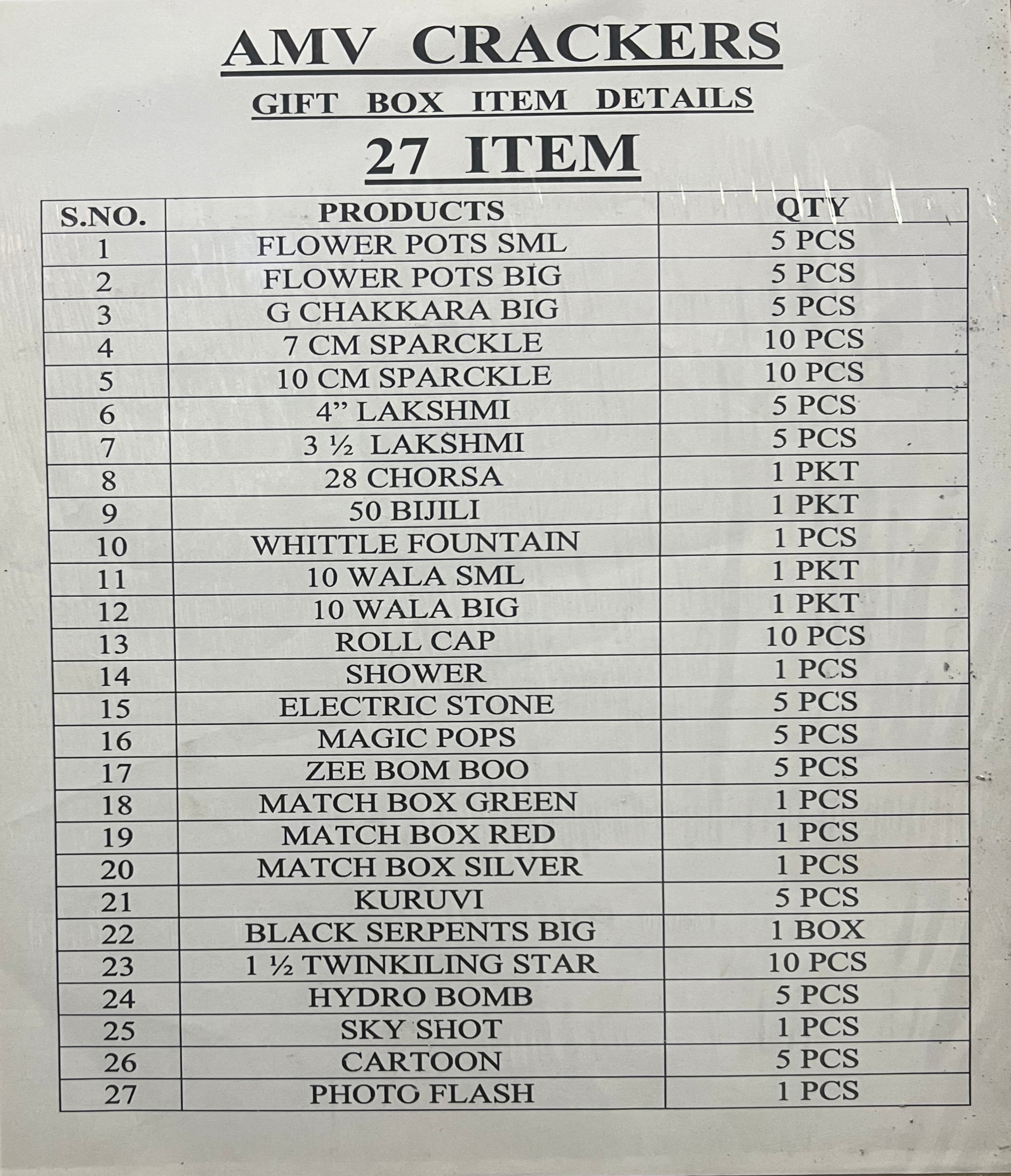 Celebration 27 Items Box