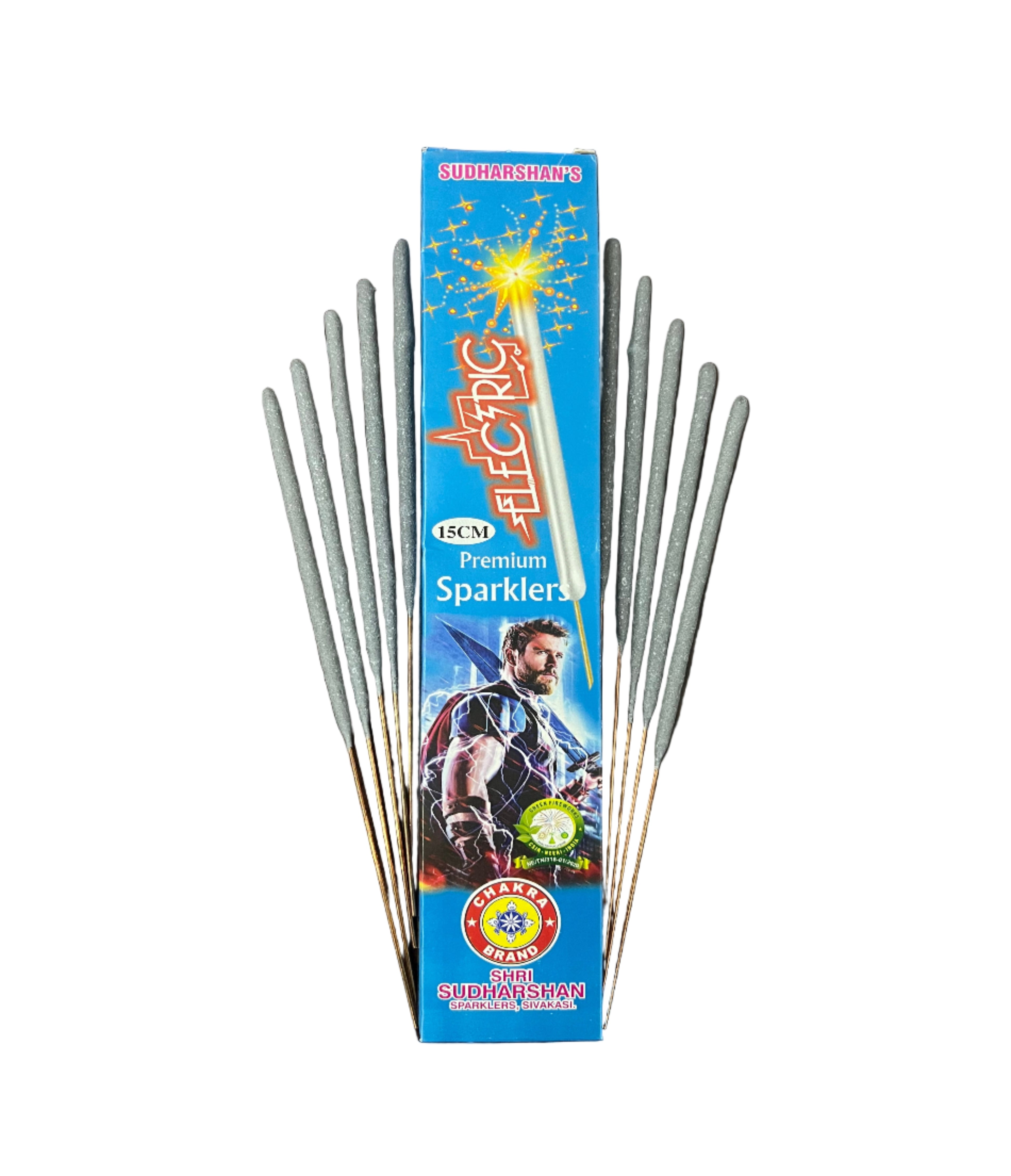 15 Cm Electric Sparklers (10 Pcs)