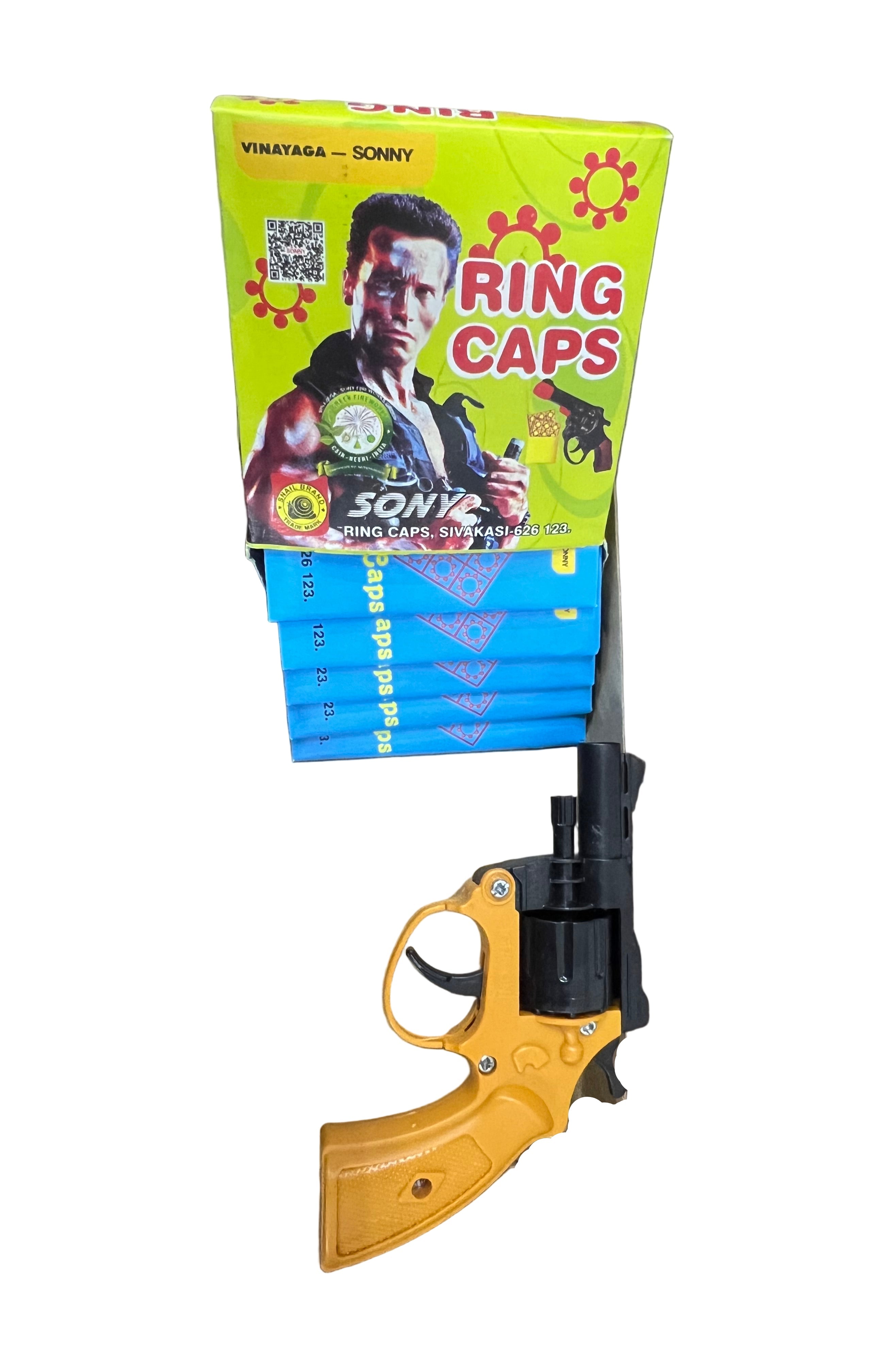 Men In Black GUN with 5 Ring Caps