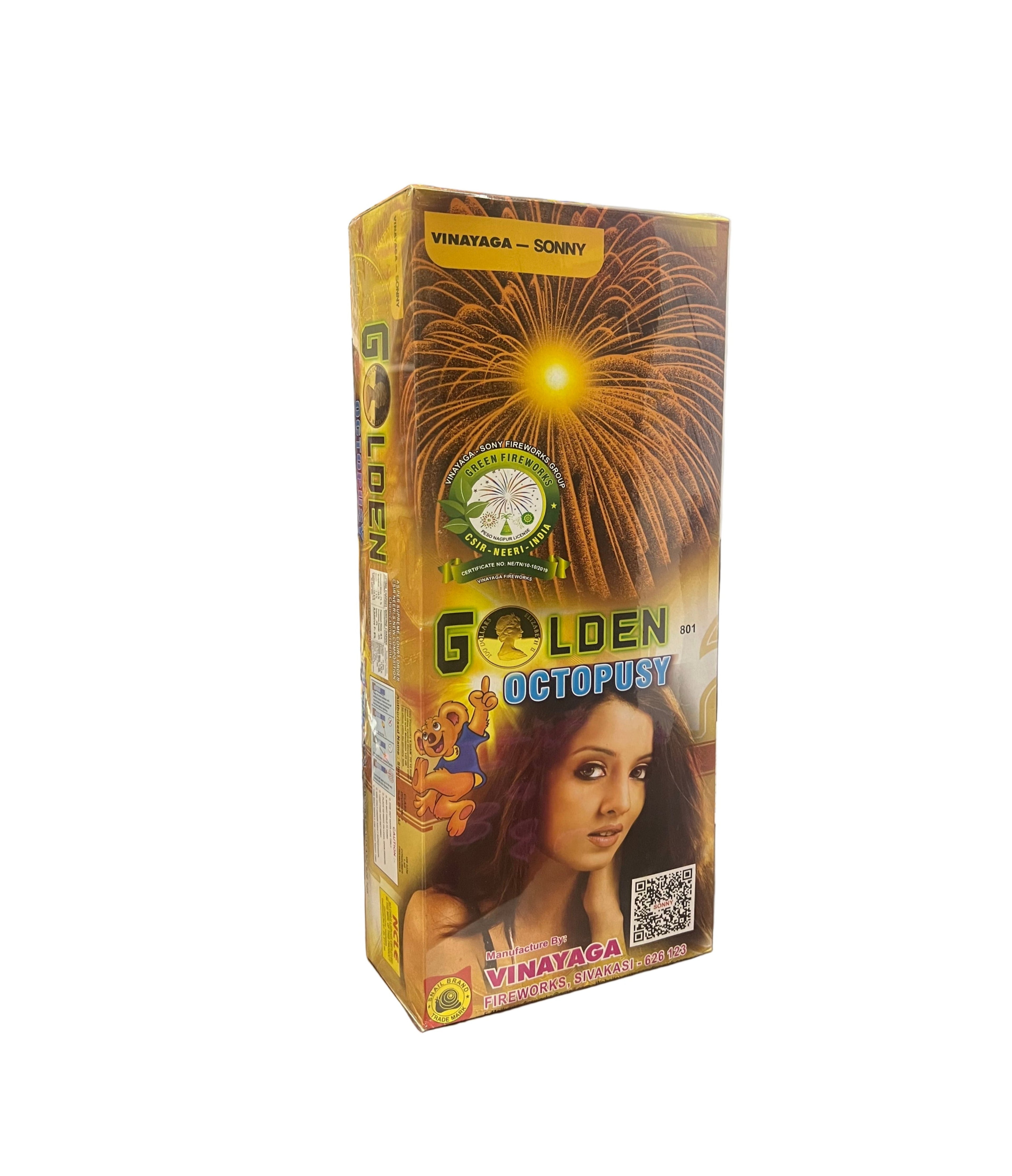 Golden Octupusy/Blue Chip (2 Pcs)